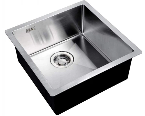 Мойка Zorg Light ZL R 440440, 44 х44 см, брашированная матовая нержавеющая сталь