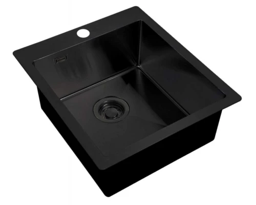 Мойка Zorg Light ZL R 450510 Grafit, 45 х 51 см, графит