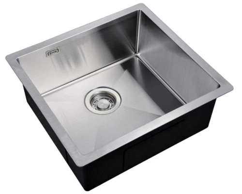 Мойка Zorg Light ZL R 480440, 48 х 44 см, брашированная матовая нержавеющая сталь