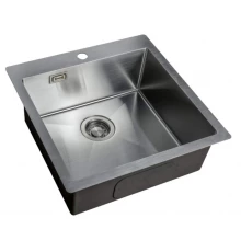 Мойка Zorg Light ZL R 510510, 51 х 51 см, брашированная матовая нержавеющая сталь
