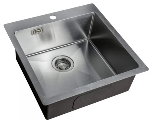 Мойка Zorg Light ZL R 510510, 51 х 51 см, брашированная матовая нержавеющая сталь