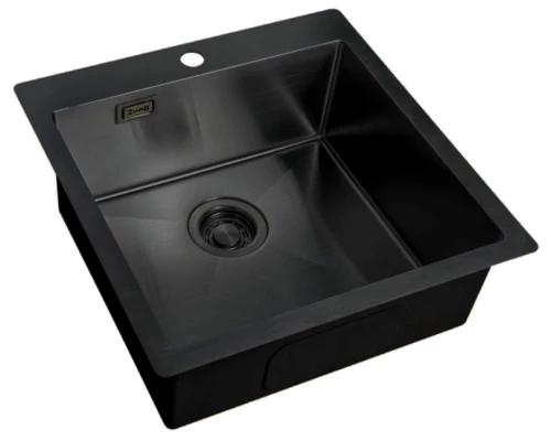 Мойка Zorg Light ZL R 510510 Grafit, 51 х 51 см, графит