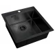 Мойка Zorg Light ZL R 510510 Grafit, 51 х 51 см, графит