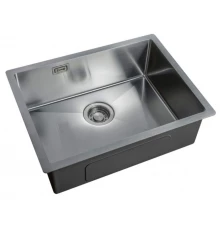 Мойка Zorg Light ZL R 580440, 58 х 44 см, брашированная матовая нержавеющая сталь