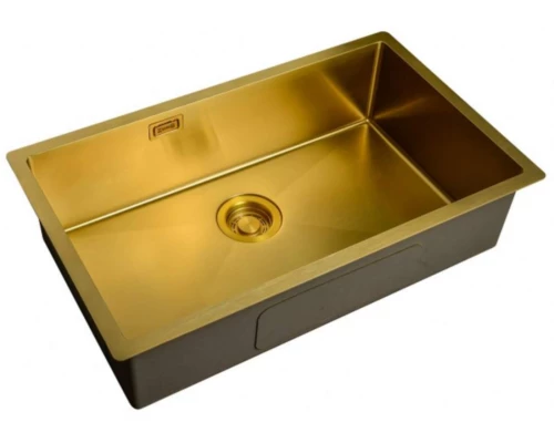 Мойка Zorg Light ZL R 740440 Bronze, 74 х 44 см, бронза