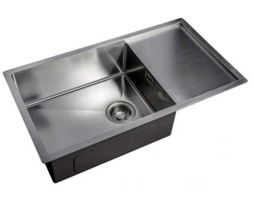 Мойка Zorg Light ZL R 780440, 78 х 44 см, брашированная матовая нержавеющая сталь