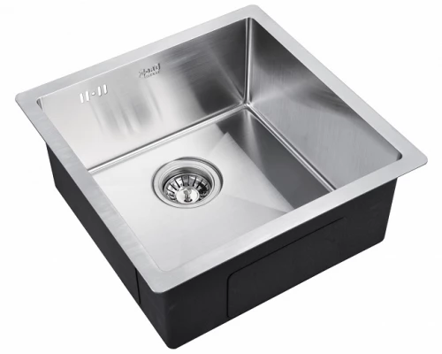 Мойка Zorg Inox R 4444, 44 х 44 см, брашированная матовая нержавеющая сталь