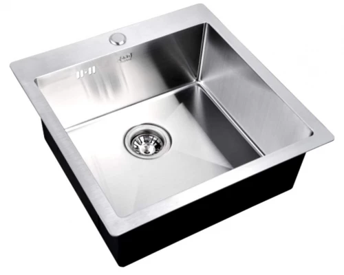 Мойка Zorg Inox R 5151, 51 х 51 см, брашированная матовая нержавеющая сталь