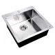 Мойка Zorg Inox R 5151, 51 х 51 см, брашированная матовая нержавеющая сталь