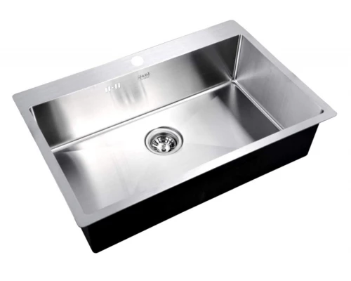 Мойка Zorg Inox R 7551, 75 х 51 см, брашированная матовая нержавеющая сталь