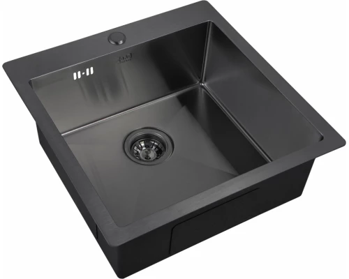 Мойка кухонная Zorg Inox PVD 5151 Grafit