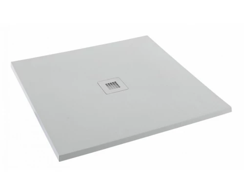 Душевой поддон Aquanet Pleasure 100 х 100 см, квадратный, серый камень, 258875