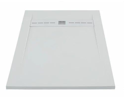 Душевой поддон Aquanet Delight 120 х 80 см, прямоугольный, серый камень, 258883