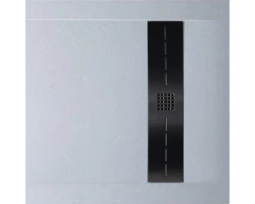 Душевой поддон Aquanet Delight 90 х 90 см, квадратный, серый камень, 258882