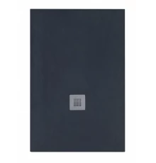 Душевой поддон Aquanet Pleasure 140 х 80 см, прямоугольный, черный камень, 258892