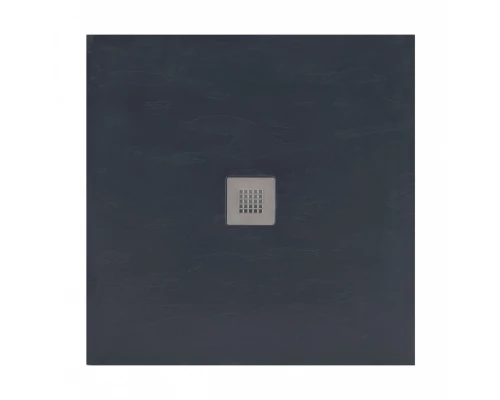 Душевой поддон Aquanet Pleasure 90 х 90 см, квадратный, черный камень, 258888