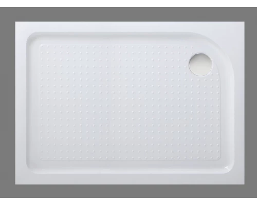 Душевой поддон BelBagno TRAY-BB-AH-100/80-15-W 100 x 80 см с сифоном