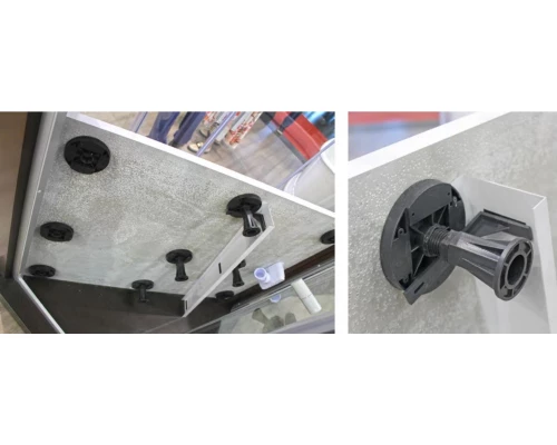 Душевой поддон Cezares Tray-AS 140 x 90 см из искусственного мрамора, TRAY-AS-AH-140/90-30-W