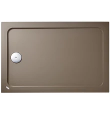Поддон Jacob Delafon Flight 120 x 80 см, серо-коричневый, E62450-F-M65, с антискользящим покрытием