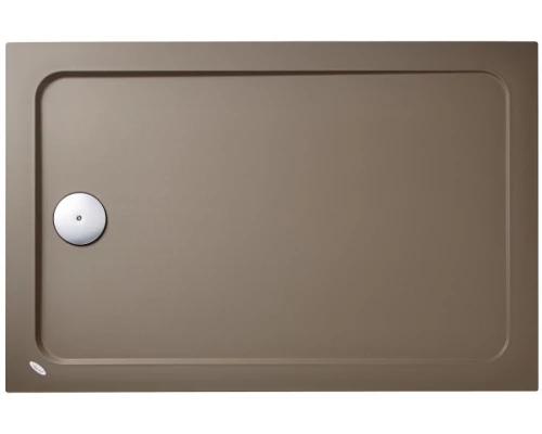 Поддон Jacob Delafon Flight 120 x 80 см, серо-коричневый, E62450-F-M65, с антискользящим покрытием