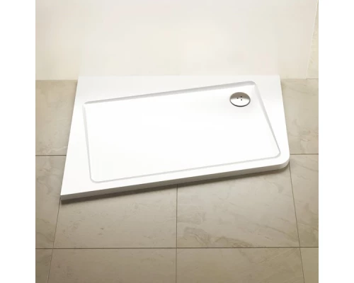 Поддон Ravak Asymetric Pro 10°, левый/правый, 120 х 90 см, из искусственного камня, белый, XA25G70101L/XA25G70101P