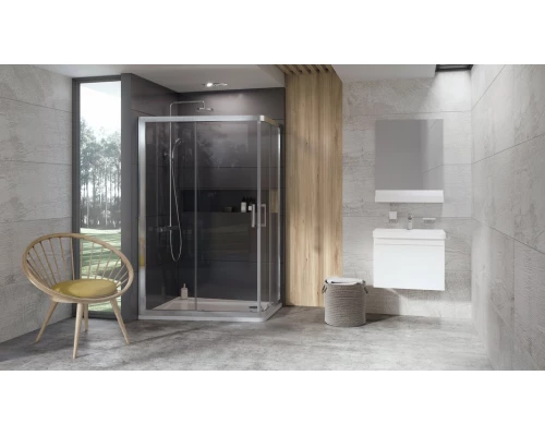 Поддон Ravak Asymetric Pro 10°, левый/правый, 120 х 90 см, из искусственного камня, белый, XA25G70101L/XA25G70101P