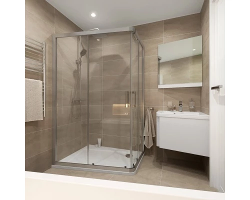 Поддон Ravak Asymetric Pro 10°, левый/правый, 120 х 90 см, из искусственного камня, белый, XA25G70101L/XA25G70101P