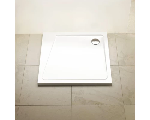 Поддон Ravak Perseus PRO-90 10°, 90 x 90 см, из искусственного камня, белый, XA057701010