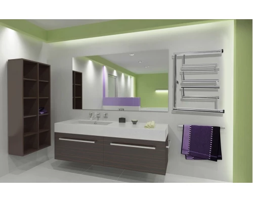 Полотенцесушитель водяной Ника Econ ПМ-3 50 x 70 см с полкой