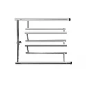 Полотенцесушитель водяной Ника Econ ПМ-3 50 x 60 см с полкой Полотенцесушитель водяной Ника Econ ПМ-3 50 x 60 см с полкой