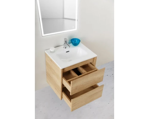 Раковина BelBagno BB500/390ETL 50, керамика, белая