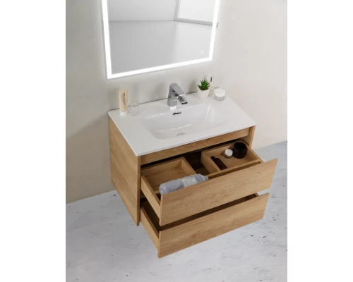 Раковина BelBagno BB700/390ETL 70 см, керамика, белая