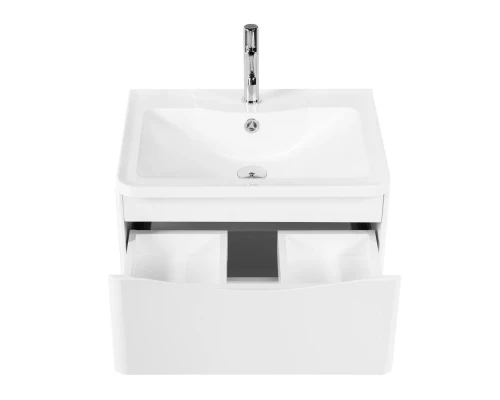 Раковина Belbagno Albano 60 см, белая, BB600/455-LV-MR-ALR