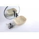 Раковина BelBagno BB1302-H316, 50 х 40 см, накладная, цвет бежевый матовый