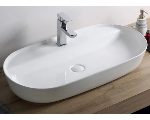 Раковина BelBagno BB1347 накладная 82 х 41 х 14 см