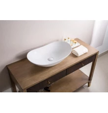 Раковина BelBagno BB1404 накладная 60 х 36 х 15 см, белая