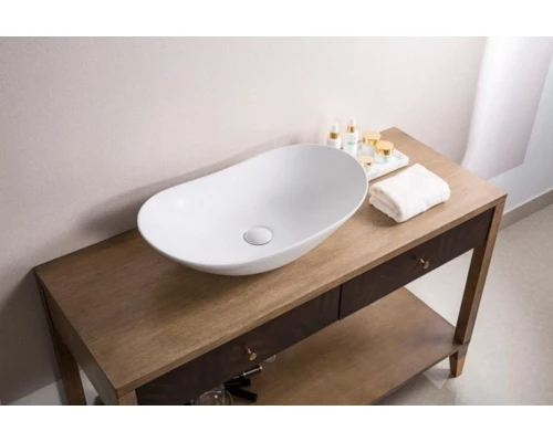 Раковина BelBagno BB1404 накладная 60 х 36 х 15 см, белая