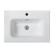 Раковина BelBagno BB600/390ETL 60 см, керамика, белая