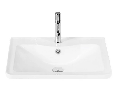 Раковина Belbagno Albano 60 см, белая, BB600/455-LV-MR-ALR