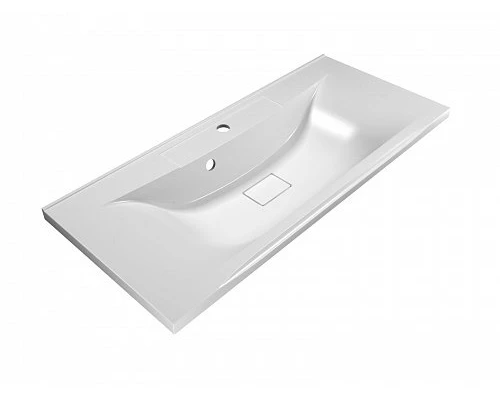 Раковина из литьевого мрамора BelBagno BB1000/445-LV-MR-PR, 100 x 45 x 15 см