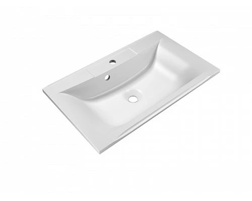 Раковина из искусственного мрамора BelBagno BB750/450-LV-MR-PR, 75 x 45 x 15 см