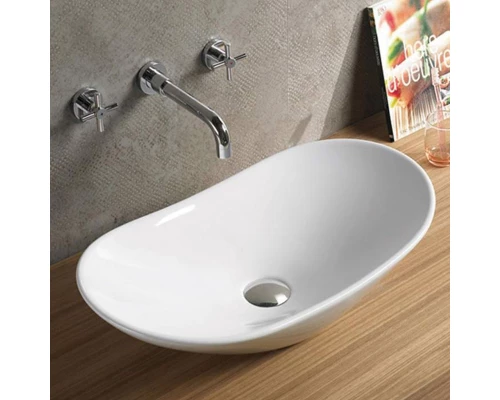 Раковина Ceramica Nova CN6015, чаша 62 x 36 x 14.5 см, накладная, овальная