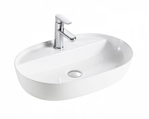 Раковина Ceramica Nova Modo CN2004 61 x 45 x 13.5 см накладная с плоскостью под смеситель