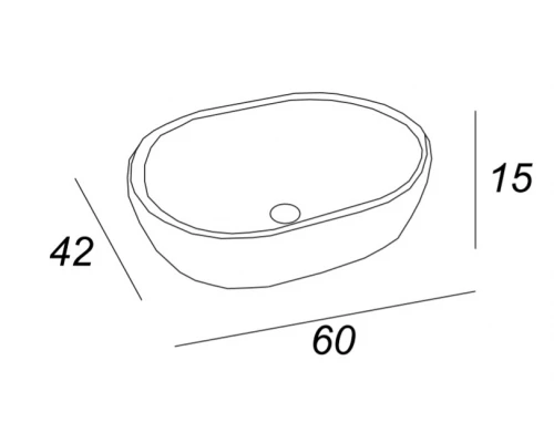 Раковина Cezares Bellagio 50179