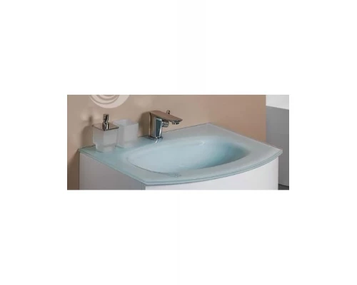 Раковина Cezares Vague 82410, стекло, белая