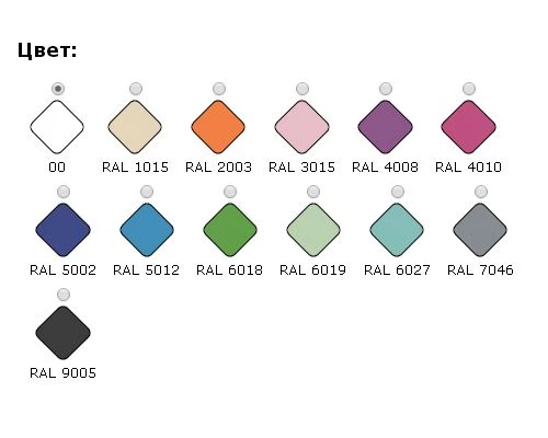 Раковина Эстет Монако 60 1-0006, искуственный камень, 60*48 см