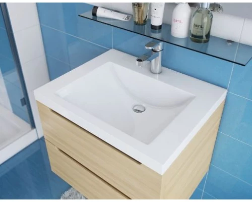 Раковина Эстет Монако 60 1-0006, искуственный камень, 60*48 см