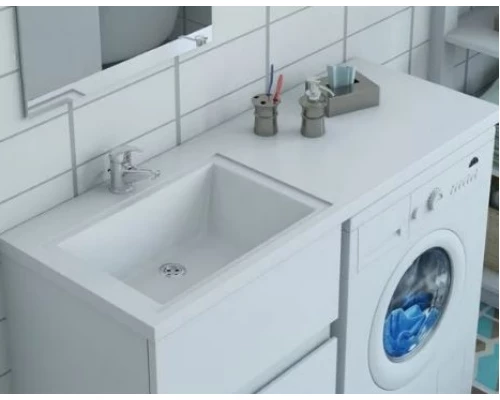 Раковина Эстет Даллас 110 ФР-00001741, левая, 110.2 х 48.2 х 14.5 см