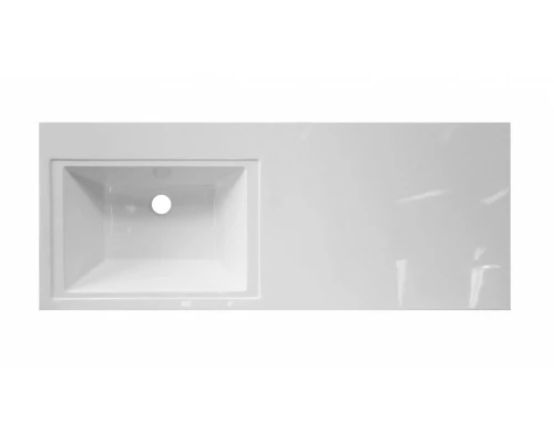 Раковина Эстет Даллас 130 ФР-00002166, 130.2 х 48.2 х 14.5 см, левая