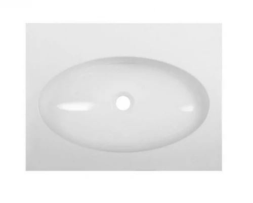 Раковина Эстет Вегас 80 1-0011, искуственный камень, 80*45 см